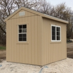 Sussex Gable with 8' walls and 3 windows